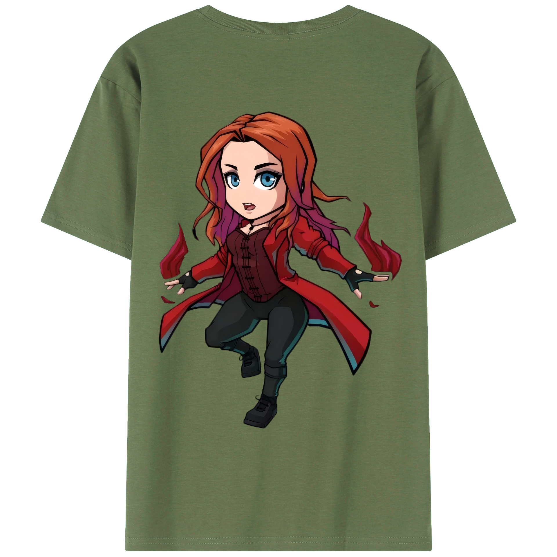 （画像用） アベンジャーズ The Avengers 綿100％ メンズ半袖Tシャツ（バックプリント） 通気性